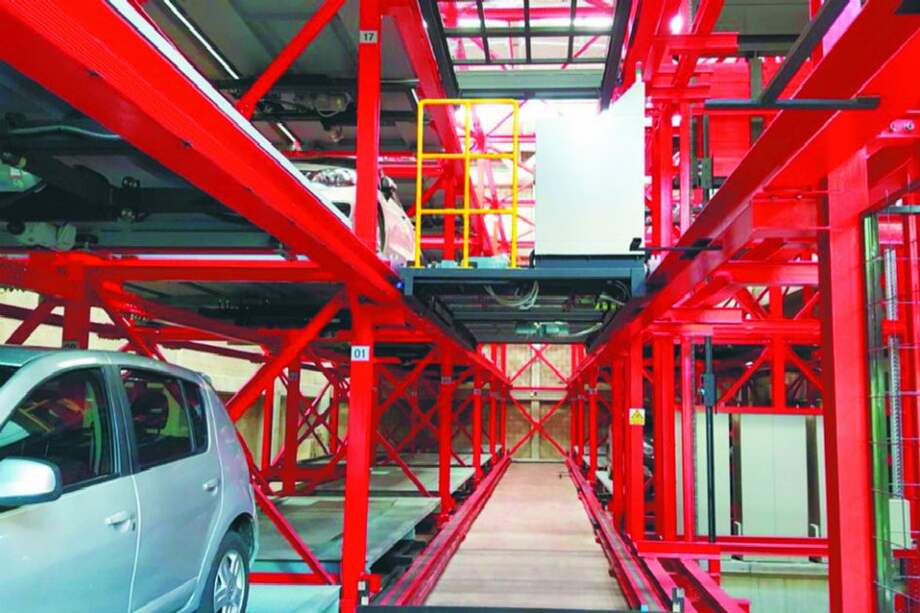 Parkeo 79, el primer estacionamiento robotizado de Bogotá, cobra $95 el minuto. /Cortesía