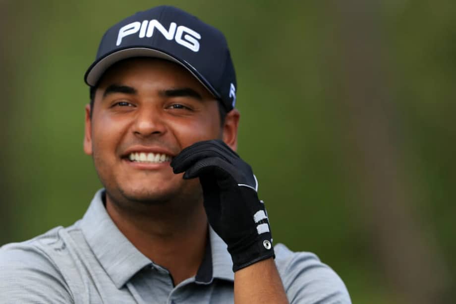 Muñoz, durante el Sanderson Farms Championship. / AFP
