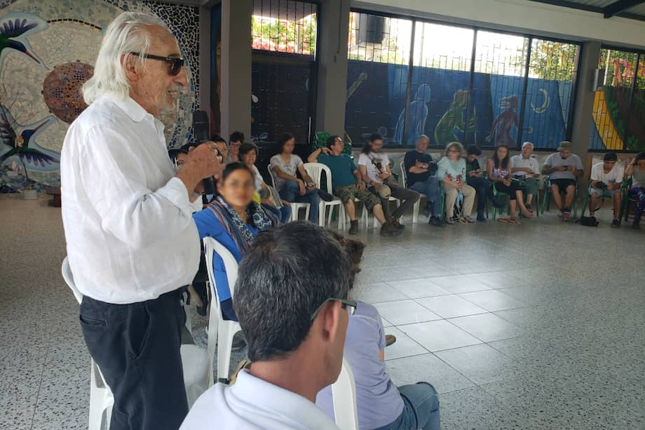 La semana pasada, Alfredo Molano, comisionado de la Verdad, visitó el departamento del Meta. / Cortesía Comisión de la Verdad