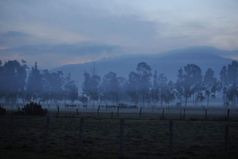 Bajas temperaturas en algunas zonas del departamento de Cundinamarca y algunos municipios de la sabana