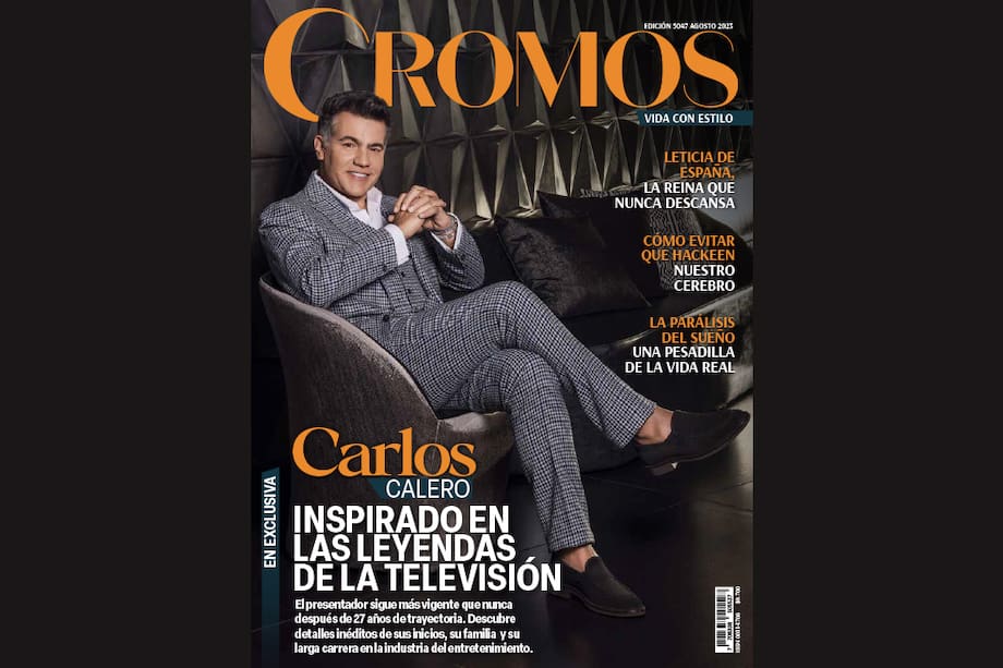 Carlos Calero es el protagonista de la nueva edición de Cromos.