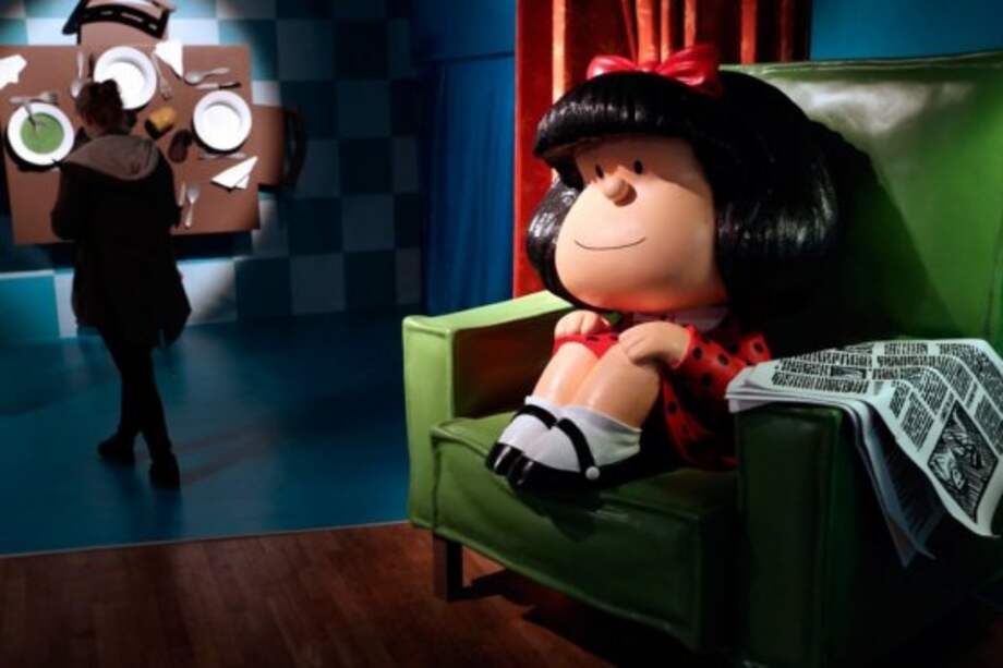 Exposición de Mafalda en el Festival Internacional del Cómic de Angulema.