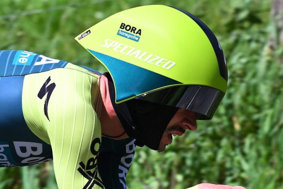 Primoz Roglic, pedalista del Bora.