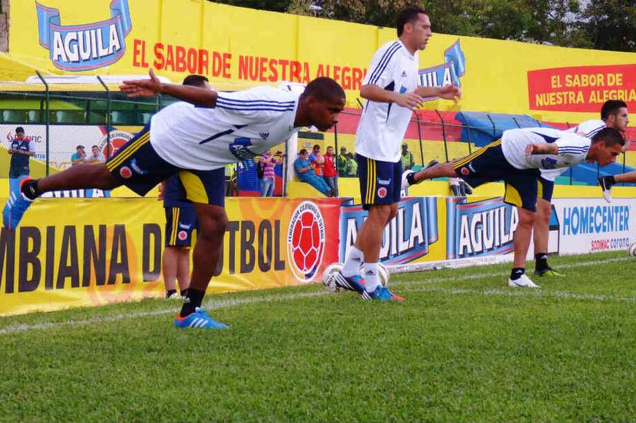 A la hora de entrenar, los jugadores están muy concentrados. / Colfútbol