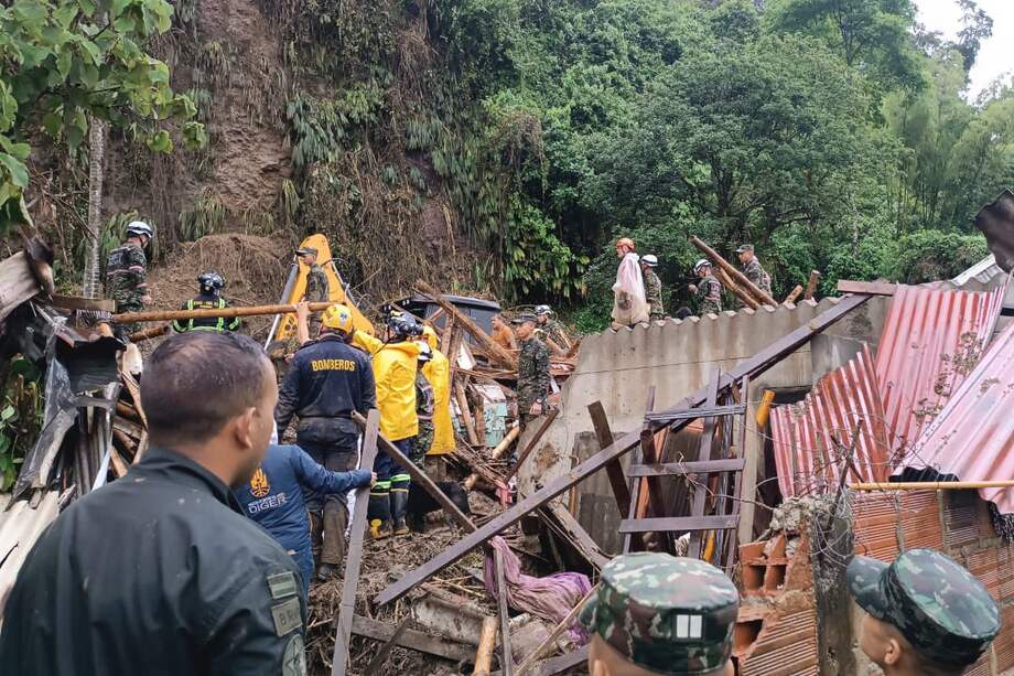 Derrumbes similares se han presentado en la zona en 2022 y en 1989.