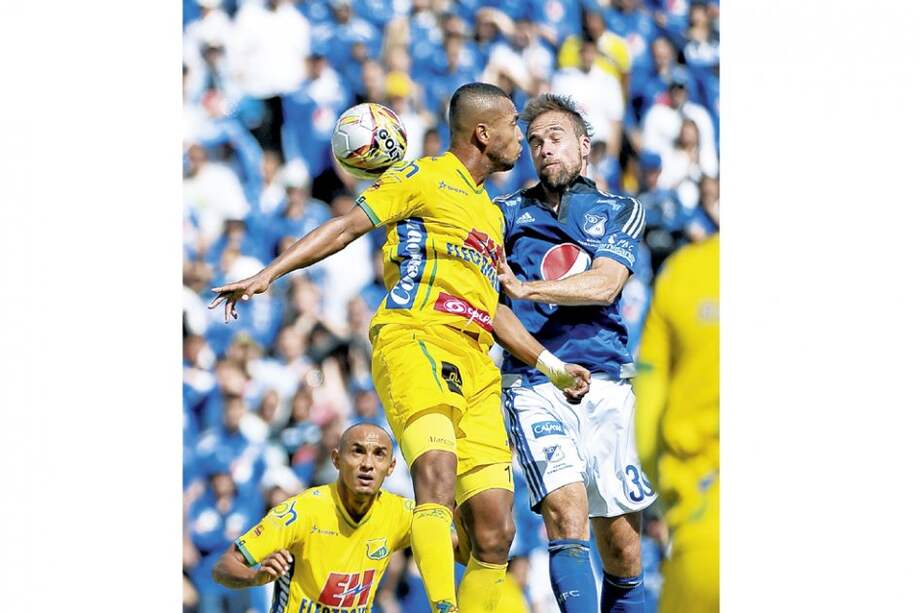 En un partido con pocas emociones, Millos y Huila empataron 0-0. Foto: Andrés Torres - El Espectador