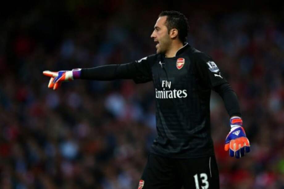 David Ospina, arquero colombiano del Arsenal y de la selección Colombia. / AFP