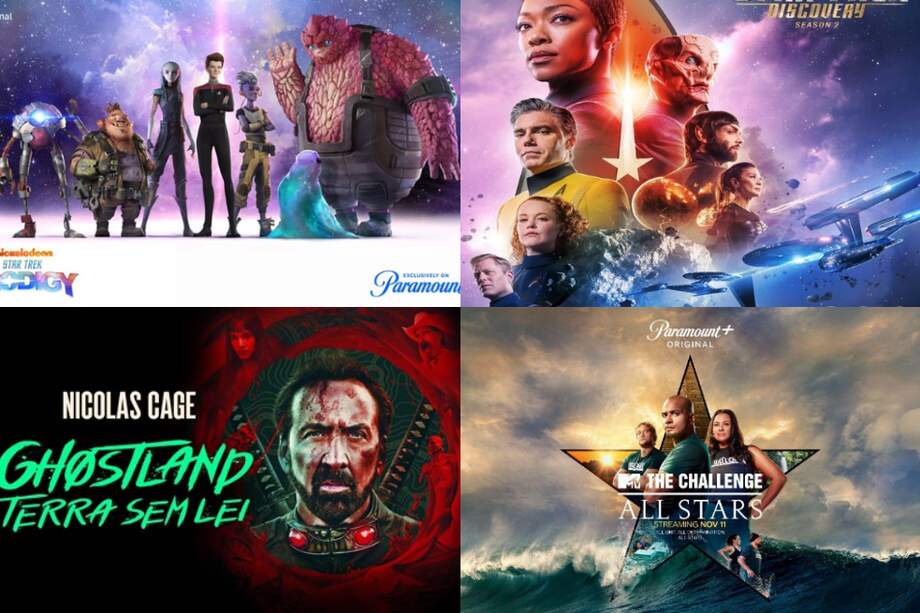 Paramount+ presenta nuevos capítulos de series y películas originales.