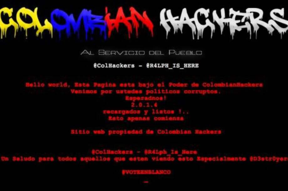 Hackean sitio web del Polo y Jorge Enrique Robledo