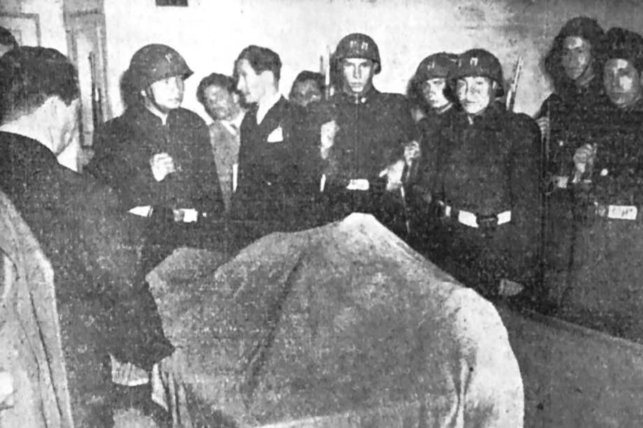 El cuerpo de Gustavo Jiménez fue velado en la Cámara de Representantes con la bandera de Colombia sobre su ataúd. / Archivo