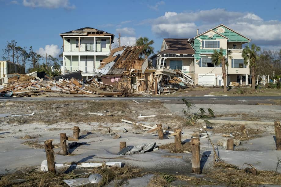 Imagen del huracán Michael. / Bloomberg