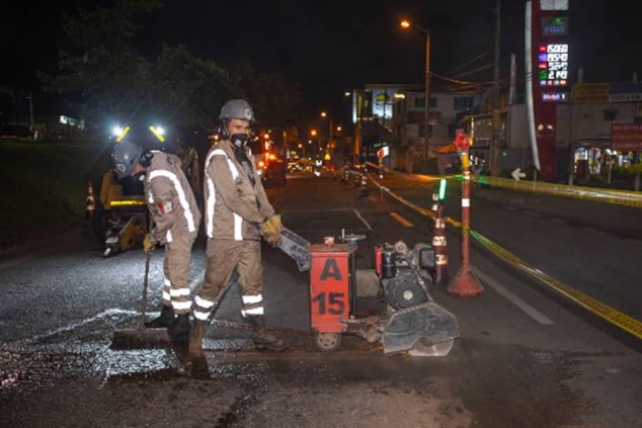 Los cierres en la vía La Calera se llevarán a cabo desde el día de mañana, martes 2 de julio.