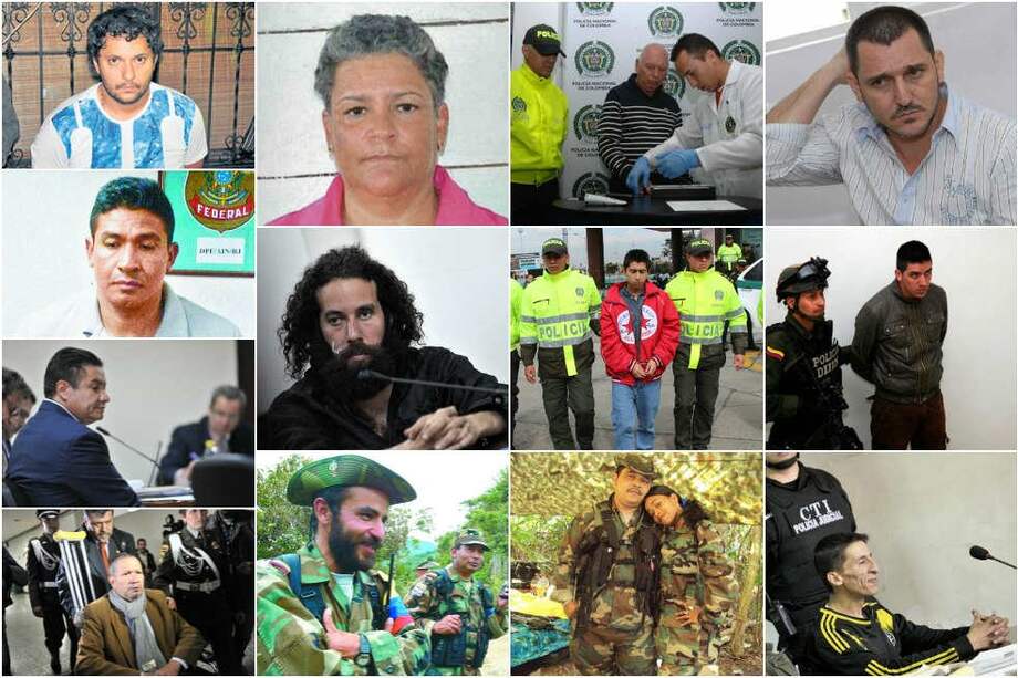 Héctor Mario Urdinola./ Policía. Sor Teresa Gómez./ Policía. Marco Antonio Gil./ Policía. Hébert Veloza,‘H.H.’./ Archivo. Alias ‘El Indio’./ Policía. David Manotas Char./ Archivo. Alias ‘Canalla’./ Archivo particular. Alias ‘Payaso’./ Policía Héctor Zambrano./ Archivo. Alias ‘Caliche’./ La Nación Alias ‘Silver’./ Archivo particular. Carlos Enrique Capera./ Archivo. Hipólito Moreno./ Archivo