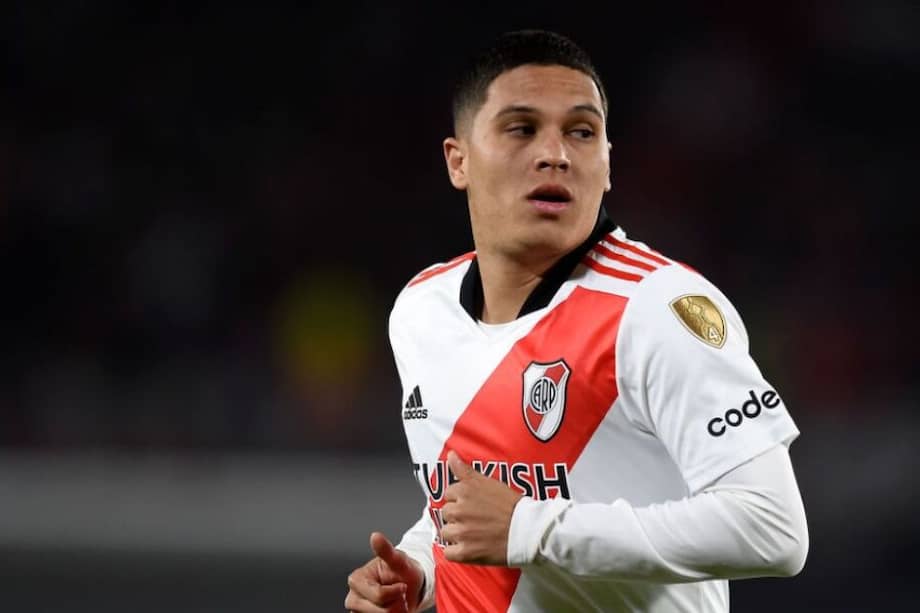 Juan Fernando Quintero, figura de River Plate en Argentina.