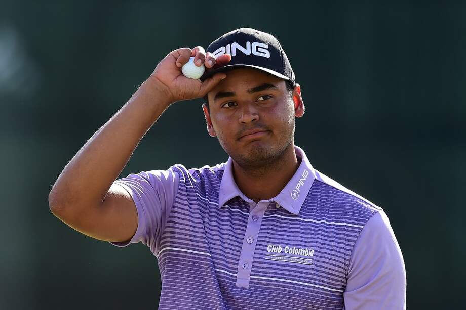 Juan Sebastián Muñoz, golfista bogotano de 24 años. /AFP