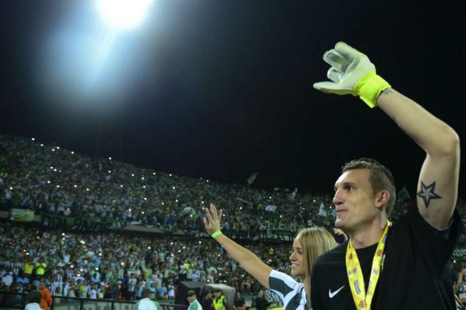 Franco Armani, guardameta de Atlético Nacional / AFP