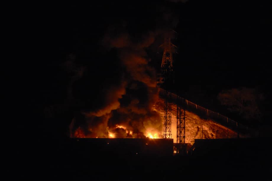 Fotografía del Fuerte Tiuna, uno de los puntos alcanzados por los bombardeos de EE. UU. en Venezuela.