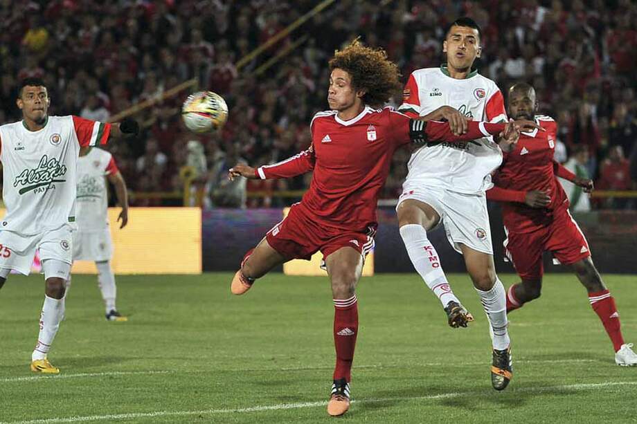 América de Cali empató 1-1 con Cortuluá. Foto: Gustavo Torrijos