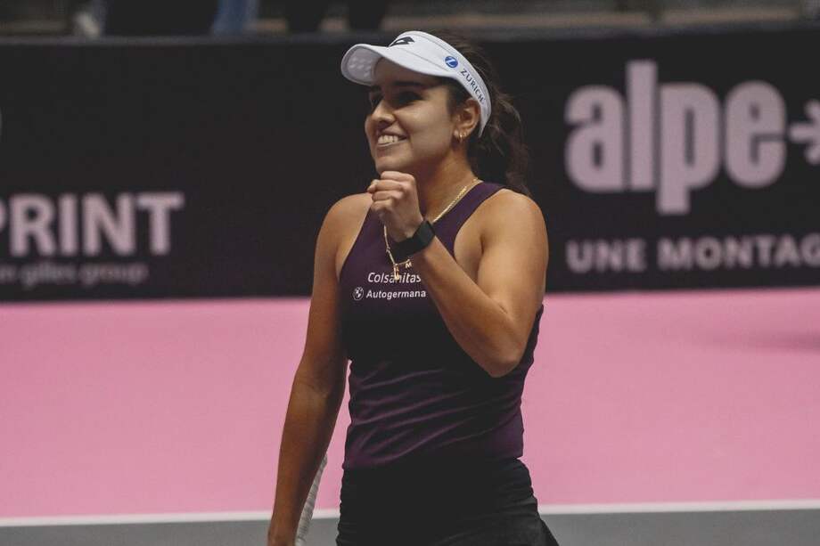 María Camila Osorio ya está en las semifinales del WTA 250 de Lyon.