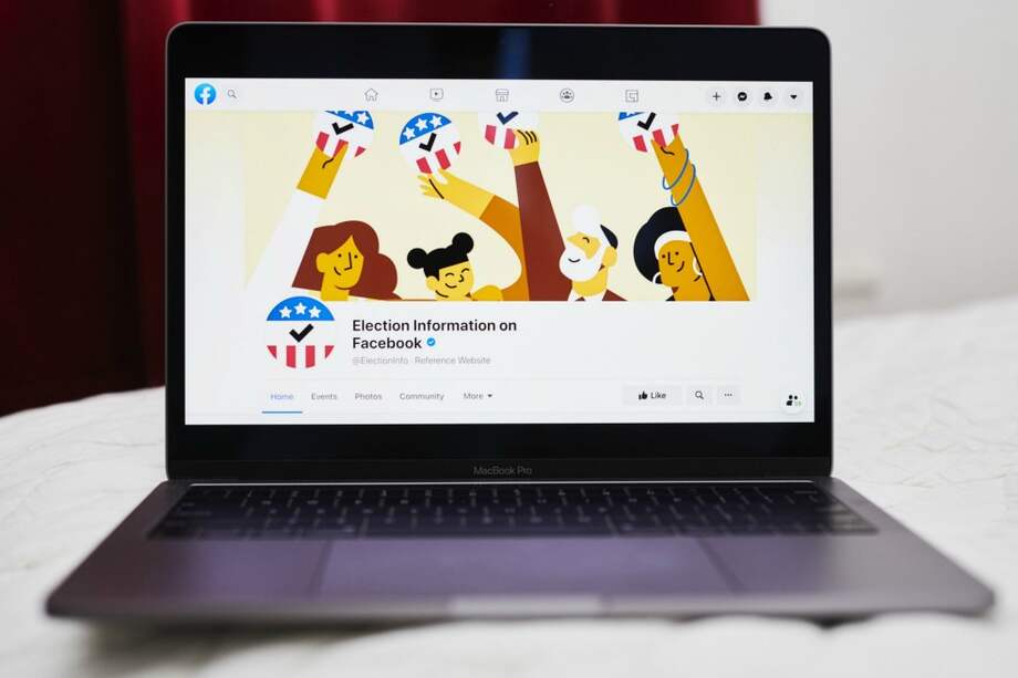 Página de información electoral de Facebook.