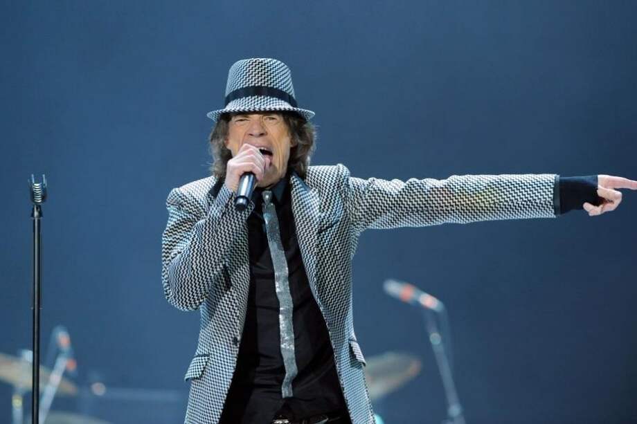 Mick Jagger en el concierto que los Rolling Stones ofrecieron en el O2 Arena de Londres.