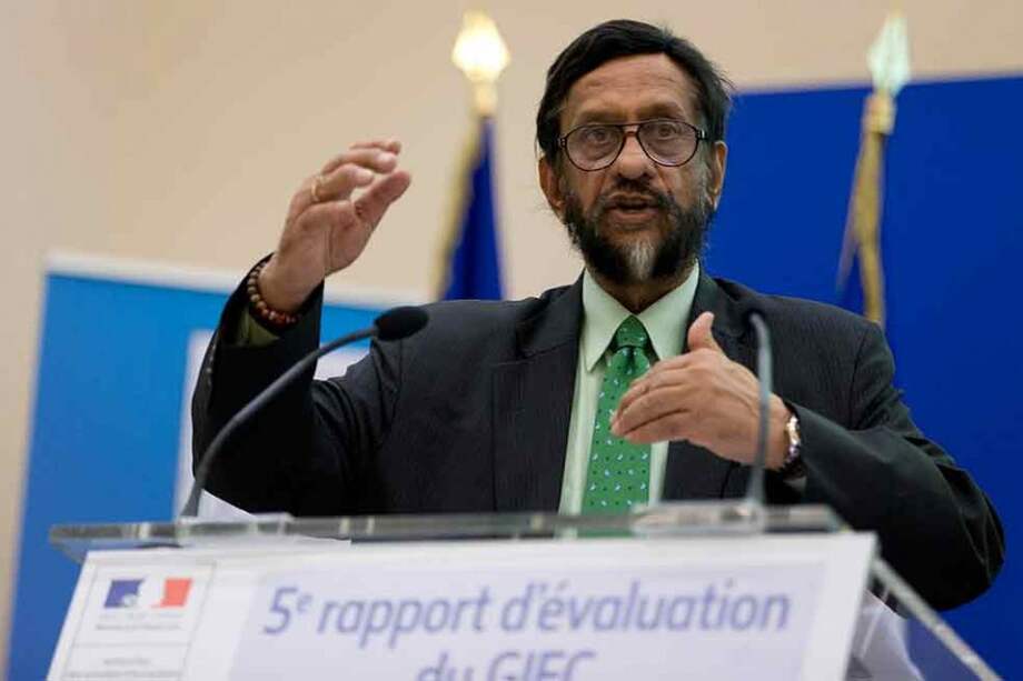Científico indio y Premio Nobel de la Paz, Rajendra Pachauri. / AFP