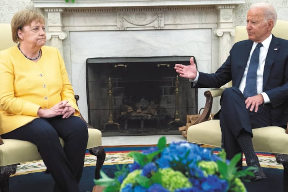 Retirada Ángela Merkel del gobierno en Alemania (aquí con Joe Biden), ¿dónde surgirán nuevos liderazgos? / AP