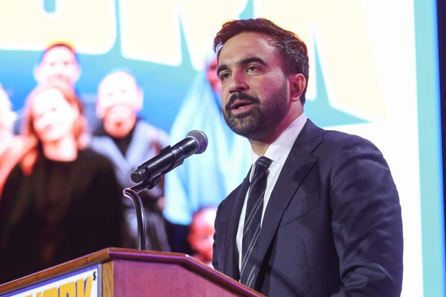 El candidato demócrata a la alcaldía de la ciudad de Nueva York Zohran Mamdani