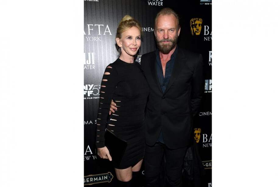 Trudie Styler y Sting. / AFP