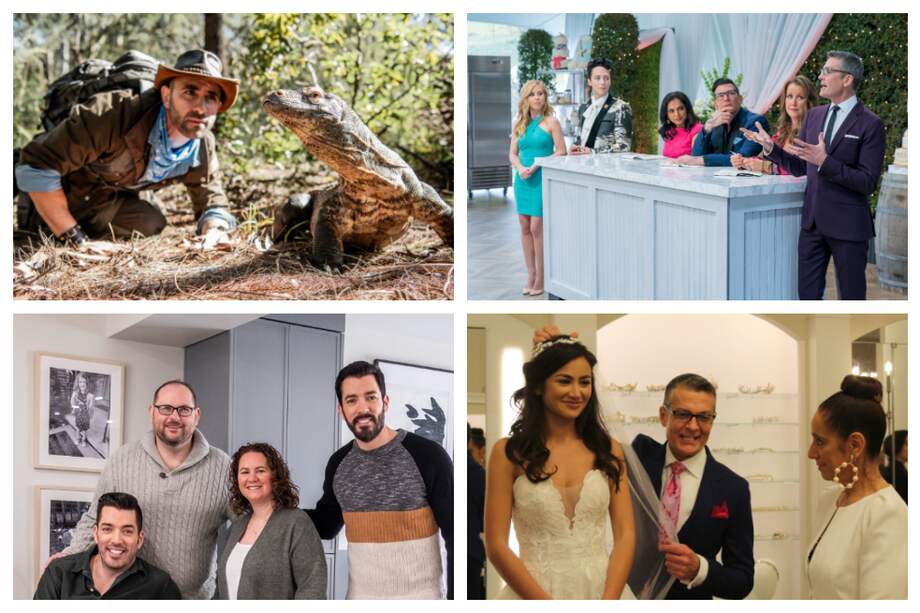 "Coyote Peterson: aventuras salvajes", "Campeonato de pasteleros: pastel de bodas", "Hermanos a la Obra: Un hogar para siempre", "Vestido de Novia" son algunas de las novedades que llegan a Discovery.