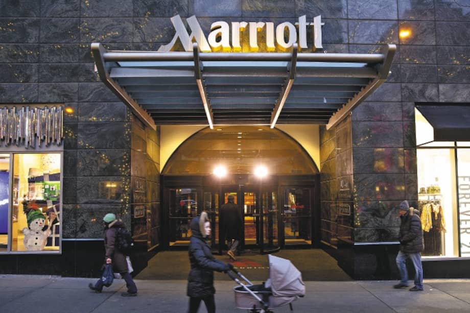 Marriott detectó un acceso no autorizado a la base de datos de una de sus cadenas hoteleras, Starwood. / Bloomberg