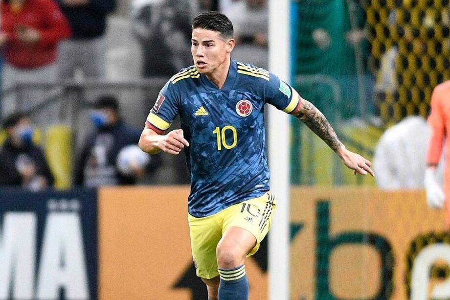 James Rodríguez estaría listo y a disposición del entrenador del combinado patrio, Reinaldo Rueda, para el partido de hoy contra Paraguay.