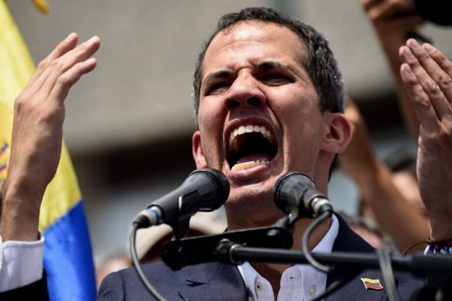 Juan Guaidó, presidente de la Asamblea Nacional de Venezuela. / AFP