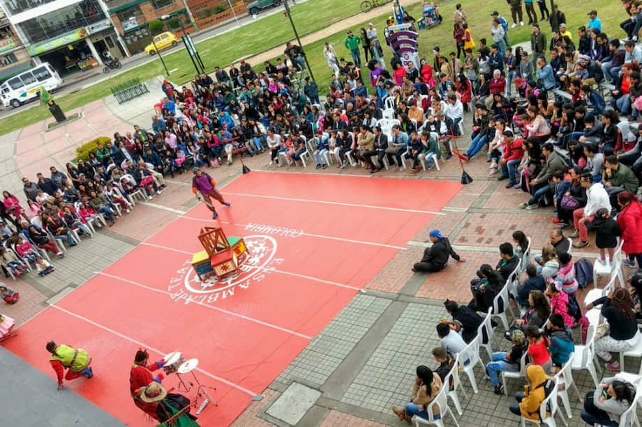 Los montajes del Festival Iberoamericano de Teatro de Bogotá se han exhibido en el Parque Cultural de Mosquera. / Cortesía