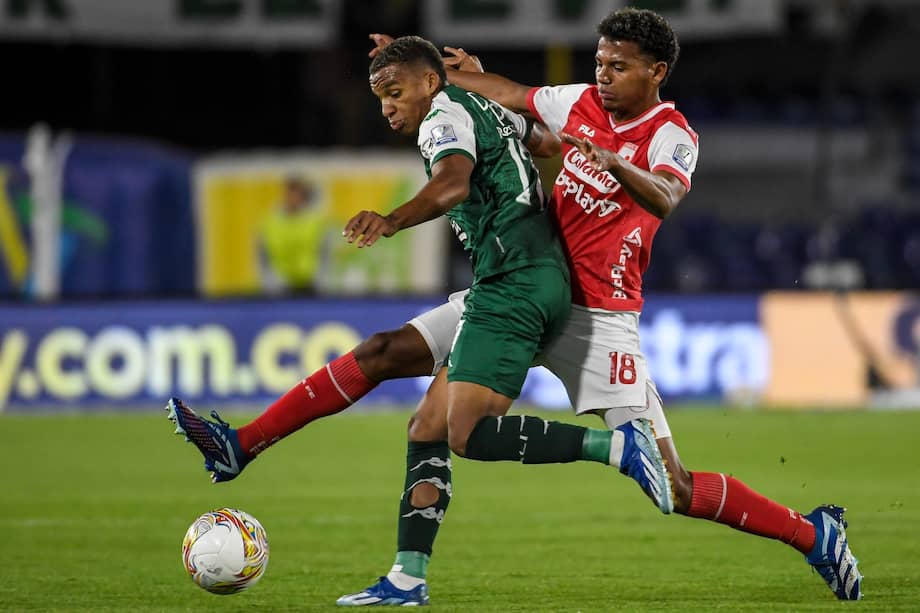 Independiente Santa Fe vs. Deportivo Cali en el estadio Nemesio Camacho El Campín por la Liga BetPlay 2024-I.