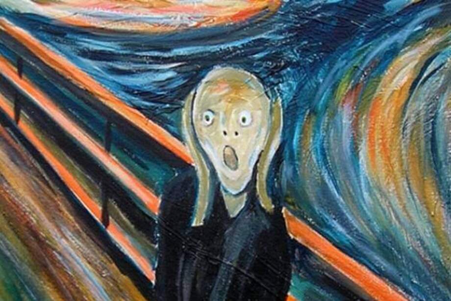 Una de las versiones de El grito, del artista noruego Edward Munch, obra finalizada en 1893. / Edward Munch