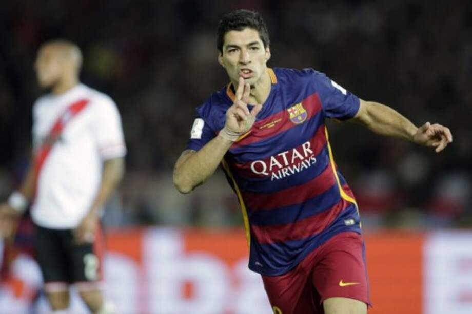 Luis Suárez, delantero del Barcelona. Foto: EFE