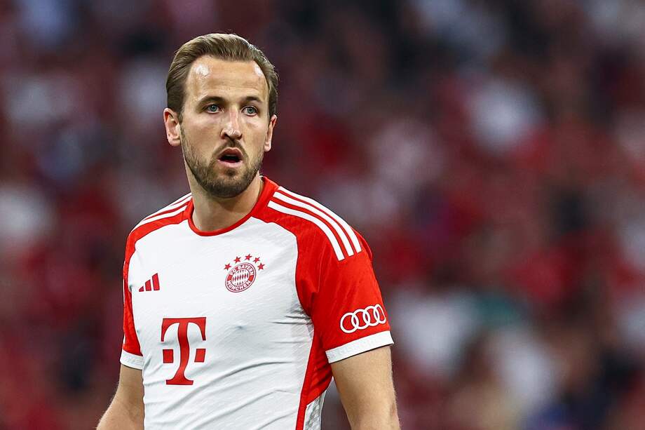 Harry Kane, delantero de Bayern Múnich.