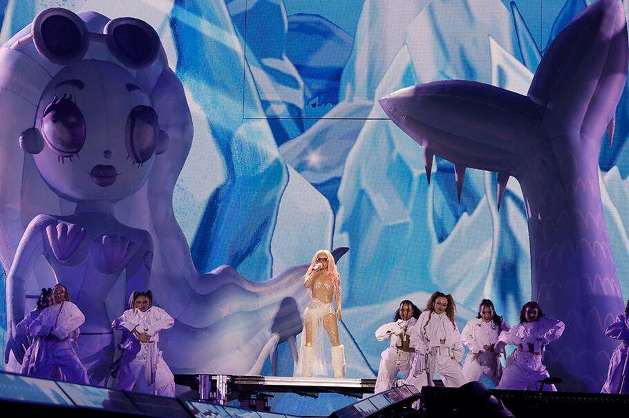 Captada en cámara quedó Karol G luego de que la hija de Luz Mery Tristán lograra impresionarla en vivo. Esto pasó.