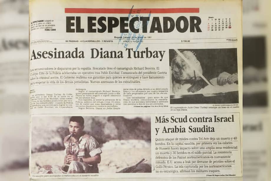 Germán Eduardo Giraldo fue llevado por agentes del Estado al lugar donde estaba retenida Diana Turbay y allí lo asesinaron. / Archivo El Espectador