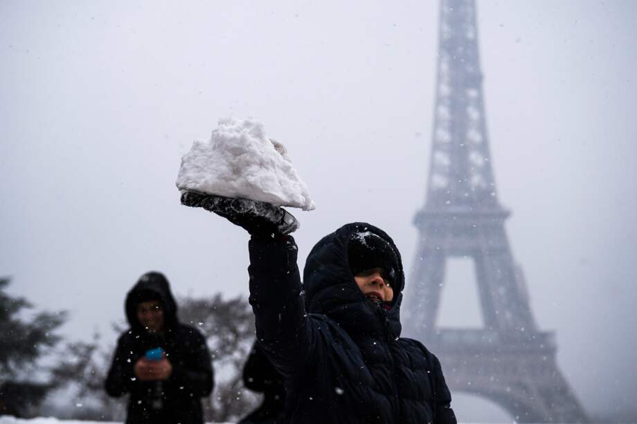 La Torre Eiffel recibió más de seis millones de visitantes en 2017. / AFP