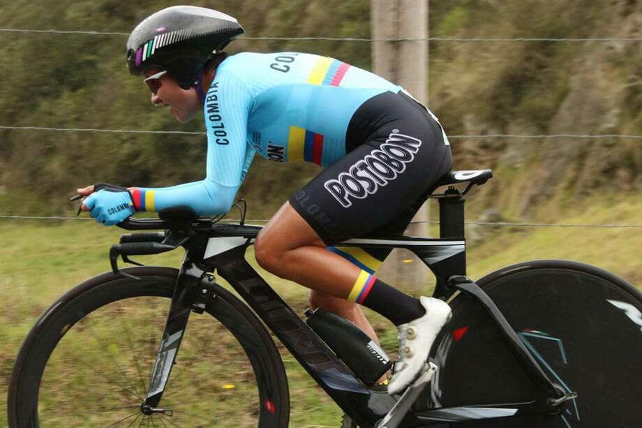 Sanabria viene de representar a nuestro país en el Mundial de ruta en Austria. / Fedeciclismo