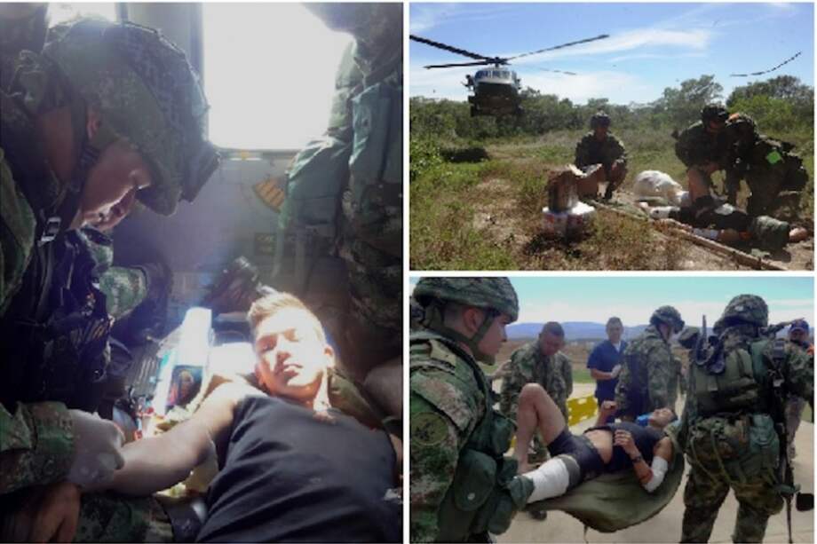 Autoridades rescatan y atienden a guerrillero herido en Norte de Santander