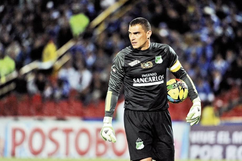 Farid Mondragón, arquero y capitán del Deportivo Cali. / David Campuzano