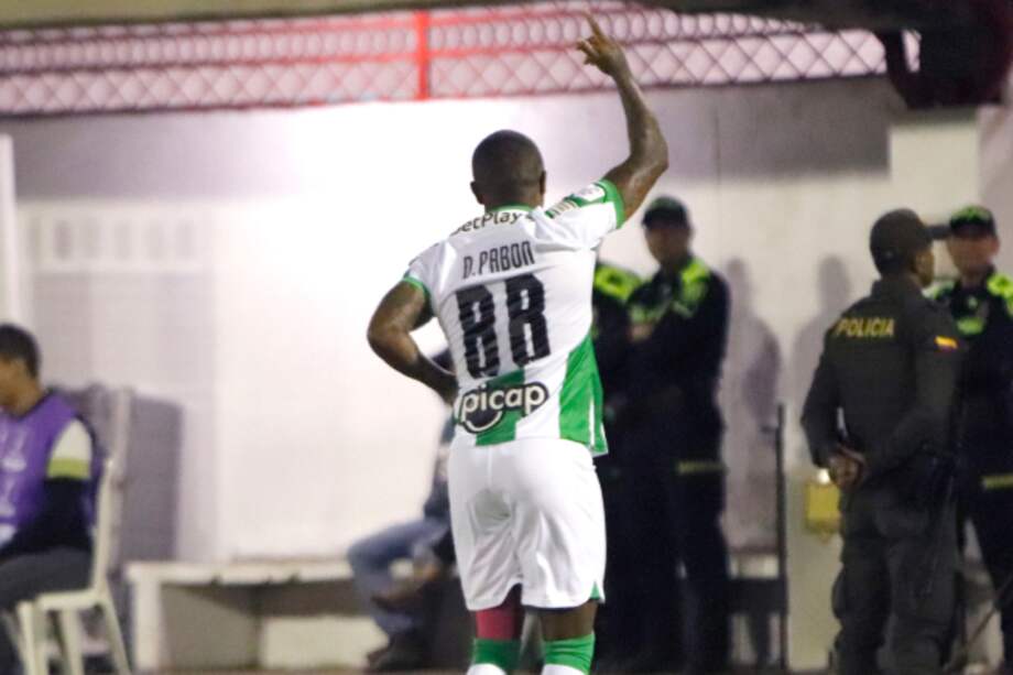 Dorlan Pabón anotó el gol de la victoria de Atlético Nacional