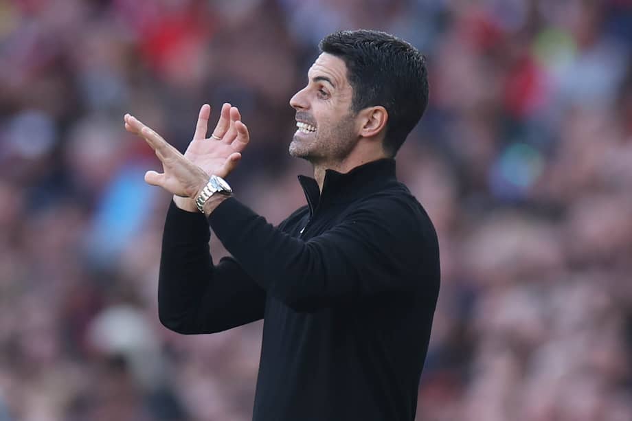 Mikel Arteta fue jugador profesional durante 18 años , luego asistente de Pep Guardiola y técnico del Arsenal desde 2019. EFE/EPA/NEIL HALL