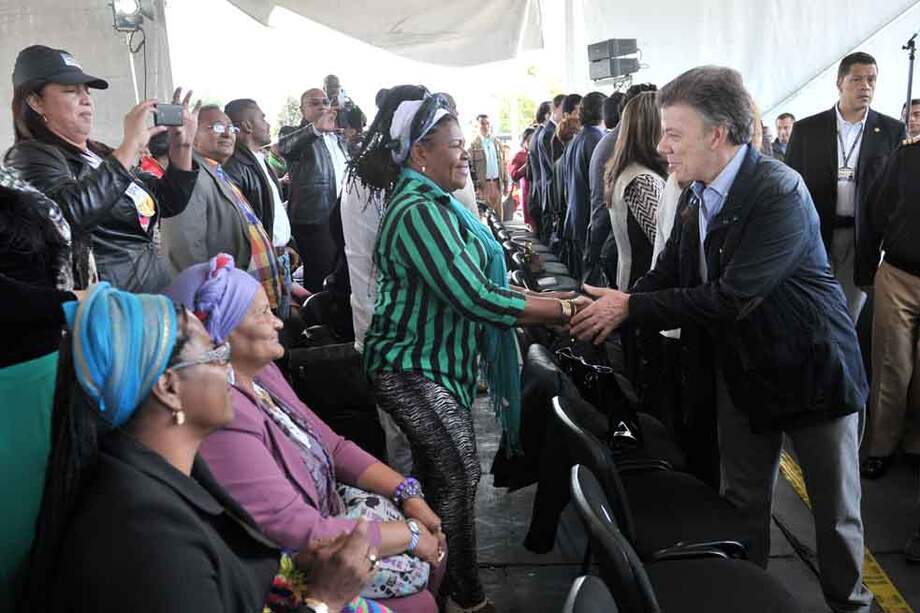 El viernes el Presidente se reunión con representantes de organizaciones campesinas, indígenas, afrodescendientes. /Luis Ángel