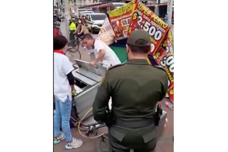 Los hechos se presentaron sobre la avenida Jiménez con carrera Séptima.