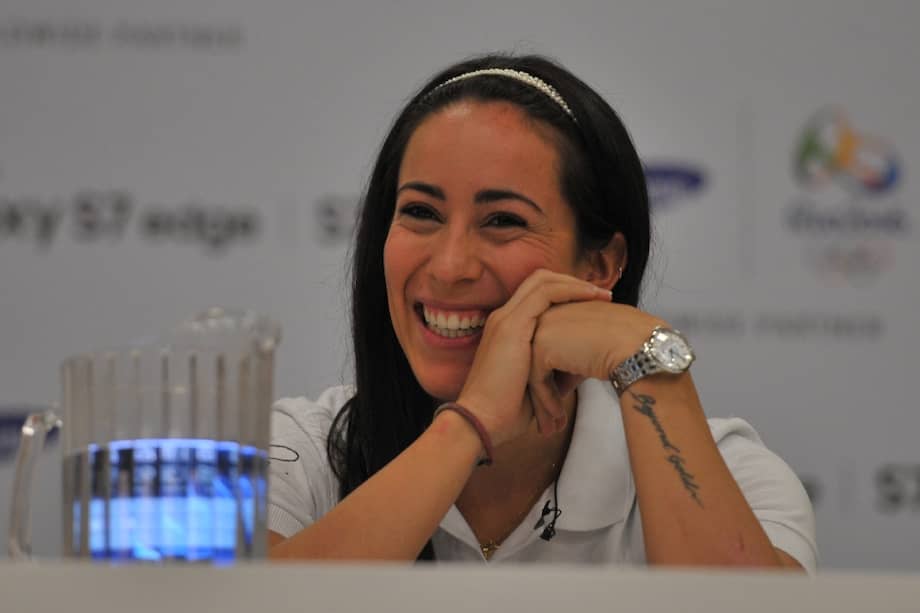 Mariana Pajón, una de las cartas de Colombia para ganar oro en los Juegos Olímpicos de Río 2016. / Andrés Torres - El Espectador