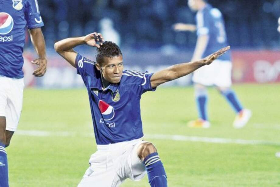 Luis Mosquera, jugador de Millonarios.